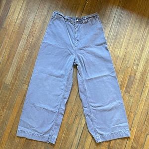 Free People wide leg crop